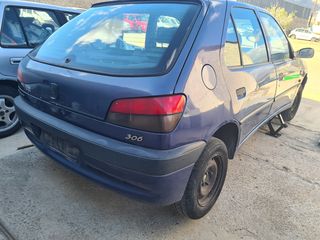 Peugeot 306 μοντέλα 96-99 βενζίνη ολόκληρο για ανταλλακτικά ΚΟΔ. KFX 1400CC