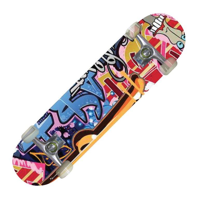 Skateboard -Waveboard Galaxy 2026 PRO GRAFFITI-Canadian maple Skateboard-Nextreme