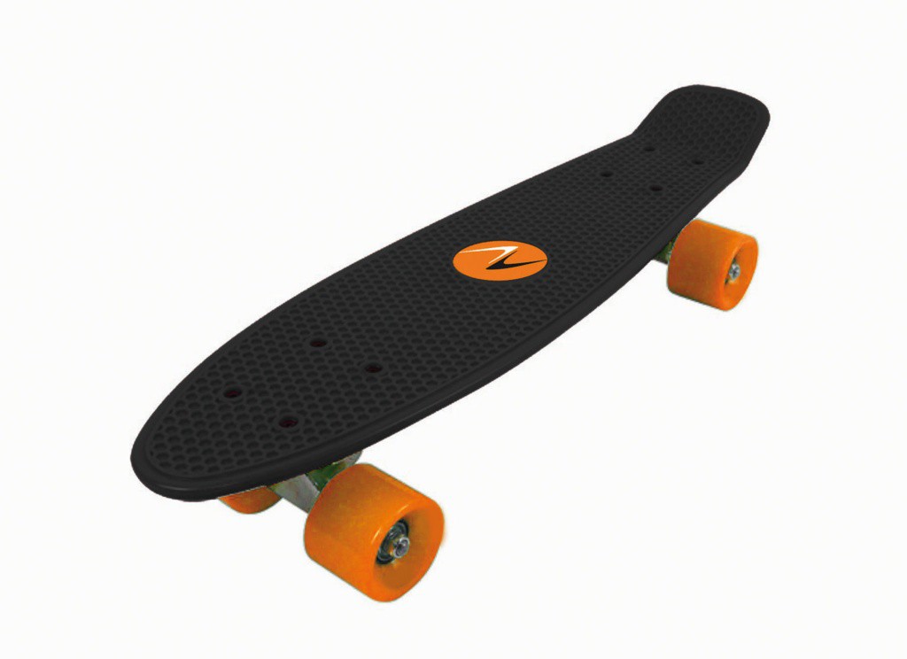 Skateboard -Waveboard Galaxy 2026 FREEDOM (μαύρο/πορτοκαλί) Skateboard-Nextreme
