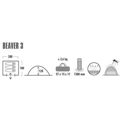 Tent High Peak Beaver 3 10322-thumb-5