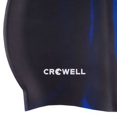 Crowell Multi-Flame-11 silicone swimming cap-thumb-1