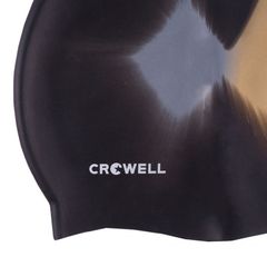 Crowell Multi-Flame-08 silicone swimming cap-thumb-1