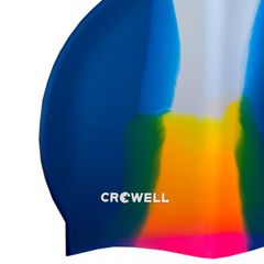 Crowell Multi Flame silicone swimming cap col.14-thumb-1