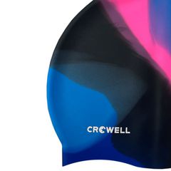 Crowell Multi Flame silicone swimming cap col.17-thumb-1