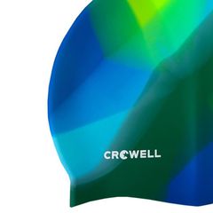 Crowell Multi Flame silicone swimming cap col. 20-thumb-1