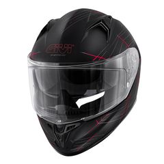 Κράνος Givi H50.7 Phobia matt black/red