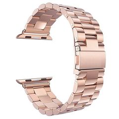 Μεταλλικό βραχιόλι Apple Watch 42/44/45/49mm Ροζ χρυσό