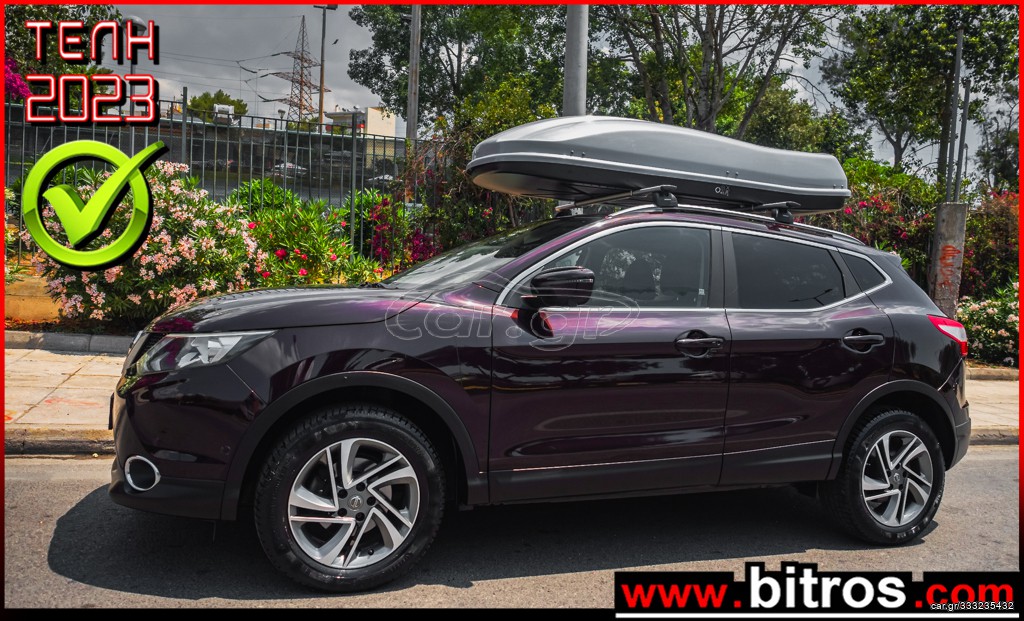 Car.gr Nissan Qashqai '15 1.6 DCI TEKNA+ROOF BOXΟΘΟΝΗΔΕΡΜΑ
