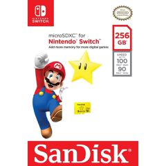 Sandisk - MicroSDXC Nintendo Switch 256GB / Electronics-thumb-1
