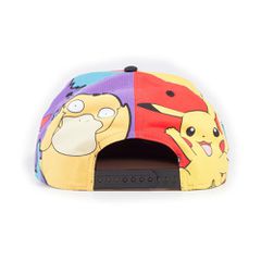 Pokemon Snapback Cap Multi Pop Art one size-thumb-2