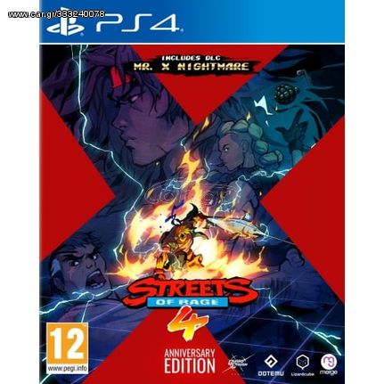 Streets of Rage 4 Anniversary Edition / PlayStation 4