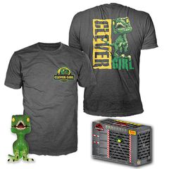 Set figure POP & Tee Jurassic Park Velociraptor Exclusive L
