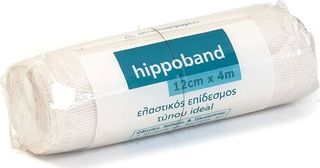 Ελαστικός Επίδεσμος Hippoband Ideal 12cm x 4m - 1 τμχ