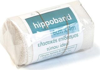 Ελαστικός Επίδεσμος Hippoband Ideal 6cm x 4m - 1 τμχ