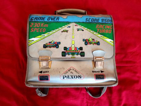 Vintage σχολική τσάντα Paxos 80s