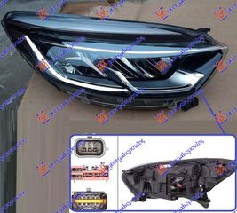 ΦΑΝΟΣ ΕΜΠΡΟΣ FULL LED (HELLA) ΔΕΞΙΑ για RENAULT CAPTUR I 2017-2020 (J5/H5)