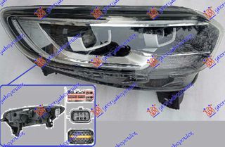 ΦΑΝΟΣ ΕΜΠΡΟΣ FULL LED (HELLA) ΔΕΞΙΑ για RENAULT KADJAR 2019- (HA/HL)