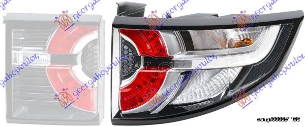 ΦΑΝΟΣ ΠΙΣΩ ΕΞΩ LED (HELLA) για LAND ROVER DISCOVERY SPORT 14-19