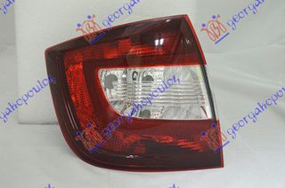 ΦΑΝΟΣ ΠΙΣΩ ΣΚΟΥΡΟ (L/B) (Ε) (TYC) ΑΡΙΣΤΕΡΑ για SKODA RAPID 12-19