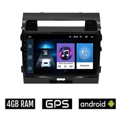 TOYOTA LANDCRUISER (2008 - 2015) Android οθόνη αυτοκίνητου 4GB με GPS WI-FI (ηχοσύστημα αφής 10" ιντσών OEM Youtube Playstore MP3 USB Radio Bluetooth εργοστασιακή 4x60W)