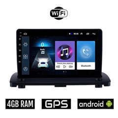 VOLVO XC90 (2002 - 2014) Android οθόνη αυτοκίνητου 4GB με GPS WI-FI (ηχοσύστημα αφής 9" ιντσών OEM Youtube Playstore MP3 USB Radio Bluetooth Mirrorlink εργοστασιακή, 4x60W, AUX)