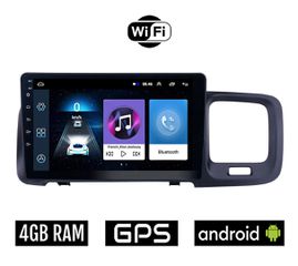 VOLVO S60 (2010 - 2018) Android οθόνη αυτοκίνητου 4GB με GPS WI-FI (ηχοσύστημα αφής 9" ιντσών OEM Youtube Playstore MP3 USB Radio Bluetooth Mirrorlink εργοστασιακή, 4x60W, AUX)