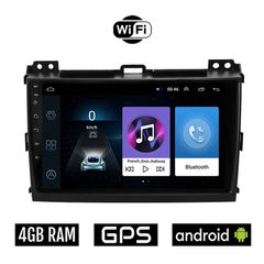 TOYOTA LAND CRUISER (2003-2009) Android οθόνη αυτοκίνητου 4GB με GPS WI-FI (LANDCRUISER ηχοσύστημα αφής 9" ιντσών OEM Youtube Playstore MP3 USB Radio Bluetooth εργοστασιακή 4x60W)
