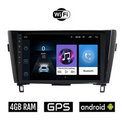 NISSAN X-TRAIL (μετά το 2014) Android οθόνη αυτοκίνητου 4GB με GPS WI-FI (ηχοσύστημα αφής 10" ιντσών OEM Youtube Playstore MP3 USB Radio Bluetooth Mirrorlink εργοστασιακή, 4x60W, AUX)