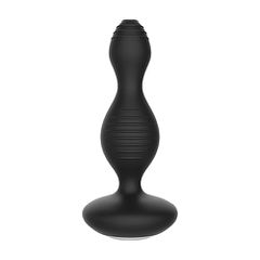Πρωκτική σφήνα με ηλεκτροδιέγερση ElectroShock E-Stim Butt Plug Μαύρο από Σιλικόνη