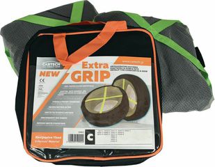 Cartech Extra Grip Αντιολισθητικές Χιονοκουβέρτες για Επιβατικό Αυτοκίνητο 2τμχ