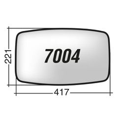 Volvo VARI TIPI & SERIE FH /Scania (142,143) - Δεξί/Αριστερό κρύσταλλο καθρέπτη