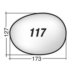 MINI COOPER (F55,F56) '13-> & MINI CABRIOLET (F57) 14'-> & ΜΙΝΙ COUNTRYMAN (F60) '16-> & MINI CLUBMAN (F54) '14->  & MINI ROADSTER (R59) '11-'15 & MINI 5 DOORS - Δεξί/Αριστερό κρύσταλλο καθρέπτη