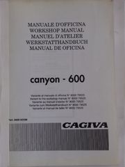 CAGIVA CANYON 600 Service Manual