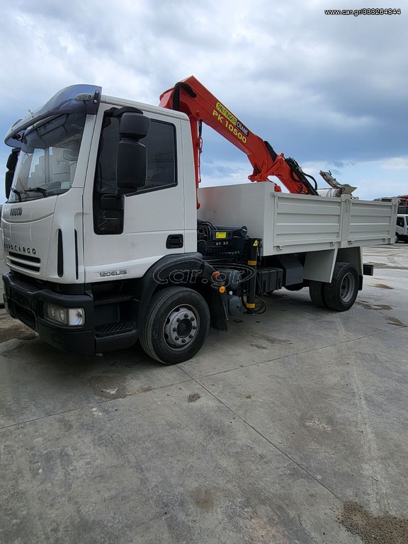 Ανατροπή + Γερανός Iveco 2007 1225