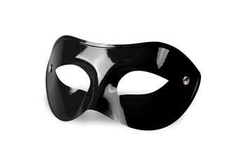 Ouch! Eye Mask - PVC Imitation Leather - Black