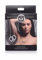 Cuff Her Handcuff Necklace - Silver-thumb-1