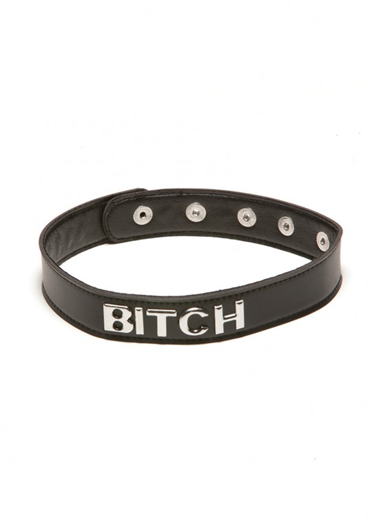 X-Play "bitch" collar - Black