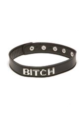 X-Play "bitch" collar - Black