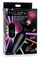 Laser Fuck Me - Butt Plug with Remote Control - Large-thumb-1