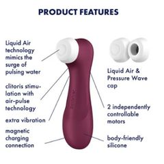 Satisfyer Pro 2 Generation 3 with Liquid Air Technology Red-thumb-5