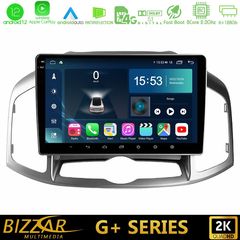 Bizzar G+ Series Chevrolet Captiva 2012-2016 8Core Android12 6+128GB Navigation Multimedia Tablet 9″