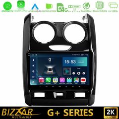 Bizzar G+ Series Dacia Duster 2014-2018 8Core Android12 6+128GB Navigation Multimedia Tablet 9″