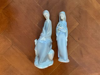 2 αγαλματάκια Πορσελάνης Lladro Nao 