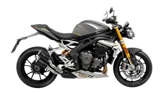 LeoVince LV-10 Slip-On (Black Painted Header Pipes) TRIUMPH	SPEED TRIPLE 1200 RS ABS - SPEED TRIPLE 1200 RR ABS	2021 - 2023