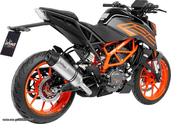 LeoVince LV One EVO Slip-On KTM	DUKE 390 ABS - 	DUKE 125 ABS	2021 - 2023