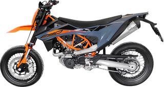 LeoVince Full Exhaust System LV One Evo Stainless Steel  KTM SMC 690 R ABS-ENDURO 690 R ABS 2019-2023 GAS GAS	ES 700 ABS-SM 700 ABS  2022