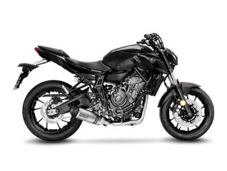 LeoVince Full Exhaust System  LV One Evo Stainless Steel YAMAHA XSR 700 ABS - YAMAHA MT-07 ABS 2021-2022 YAMAHA YZF-R7 ABS 2022