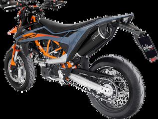 LeoVince Full Exhaust System Nero KTM SMC 690 R ABS - KTM ENDURO 690 R ABS 2019 -2023 GAS GAS ES 700 ABS - GAS GAS SM 700 ABS  2022