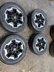 Ζαντες Nissan Navara D23 2016-2022 μαύρες -thumb-1