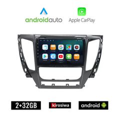 KIROSIWA MITSUBISHI PAJERO (μετά το 2013) Android οθόνη αυτοκίνητου 2GB με GPS WI-FI (ηχοσύστημα αφής 9" ιντσών OEM Android Auto Apple Carplay Youtube Playstore MP3 USB Radio Bluetooth Mirrorlink εργο